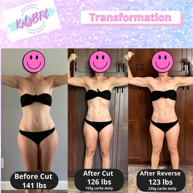 Client before and after