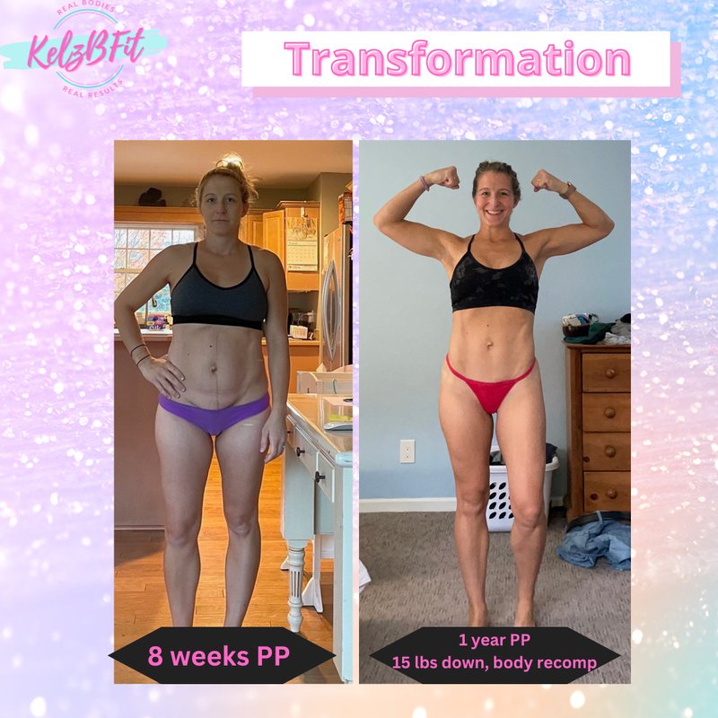 Client before and after