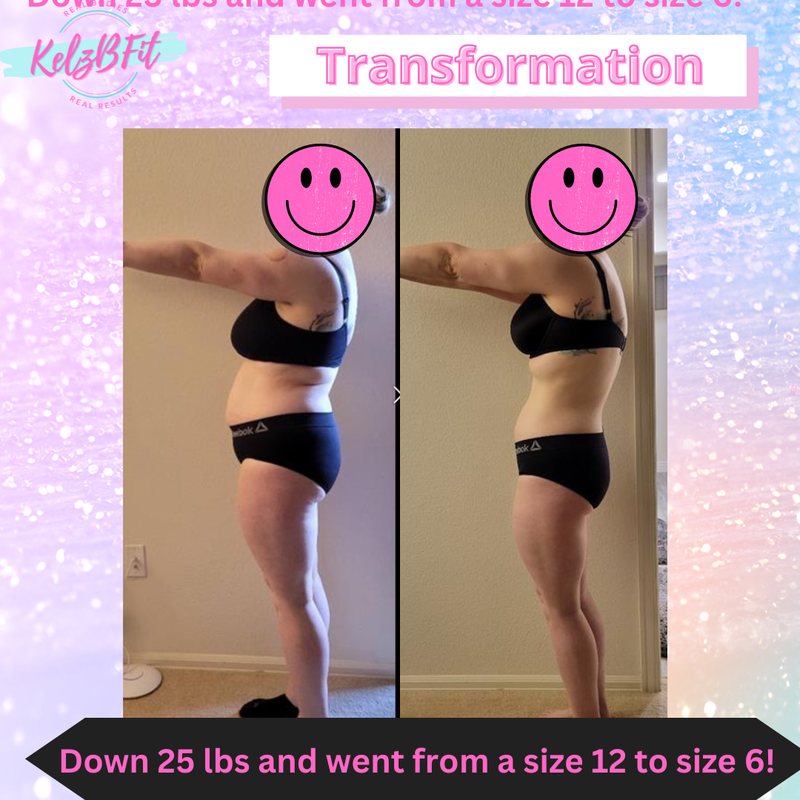 Client before and after